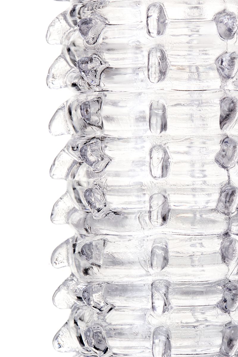 Прозрачная закрытая насадка на пенис TOYFA A-Toys - 15,2 см. 6