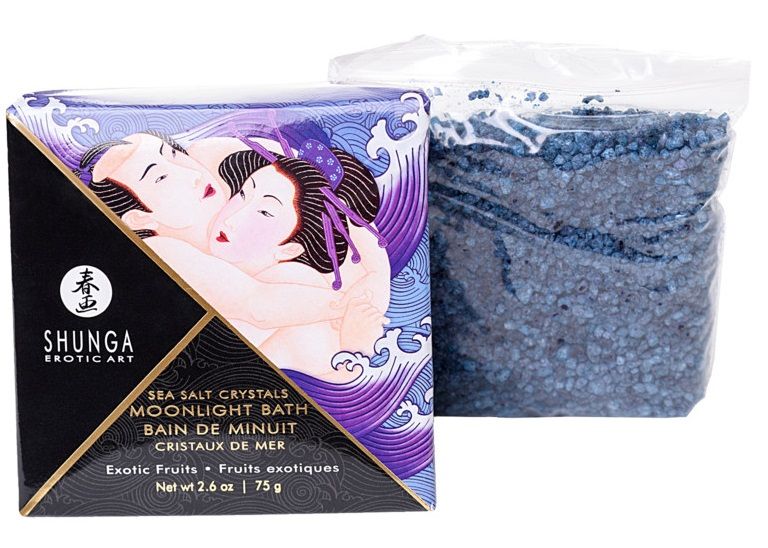 Соль для ванны Bath Salts Exotic Fruits с ароматом экзотических фруктов - 75 гр. 2