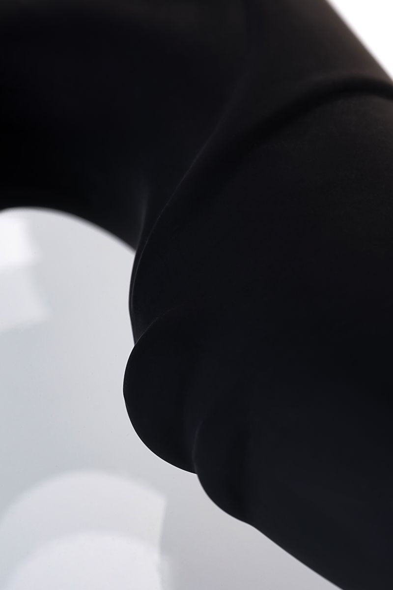 Чёрный вибростимулятор простаты Erotist 8