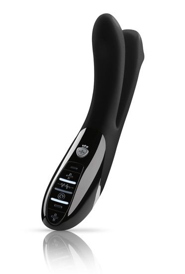 Двойной электростимулятор Tingling Apart - 25 см. 2