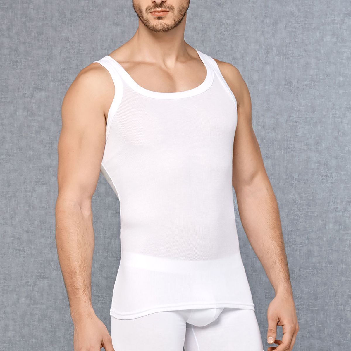 Классическая мужская майка Doreanse Ribbed Modal 1