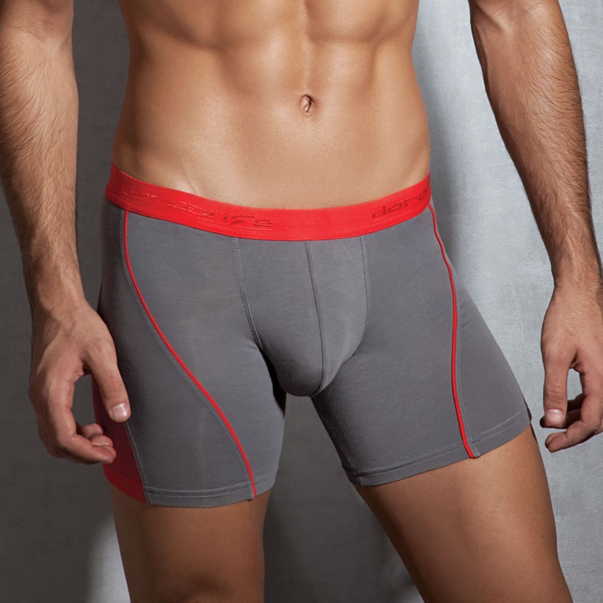 Удлинённые боксеры с ярким поясом и вставками по бокам Doreanse Modal Club 4