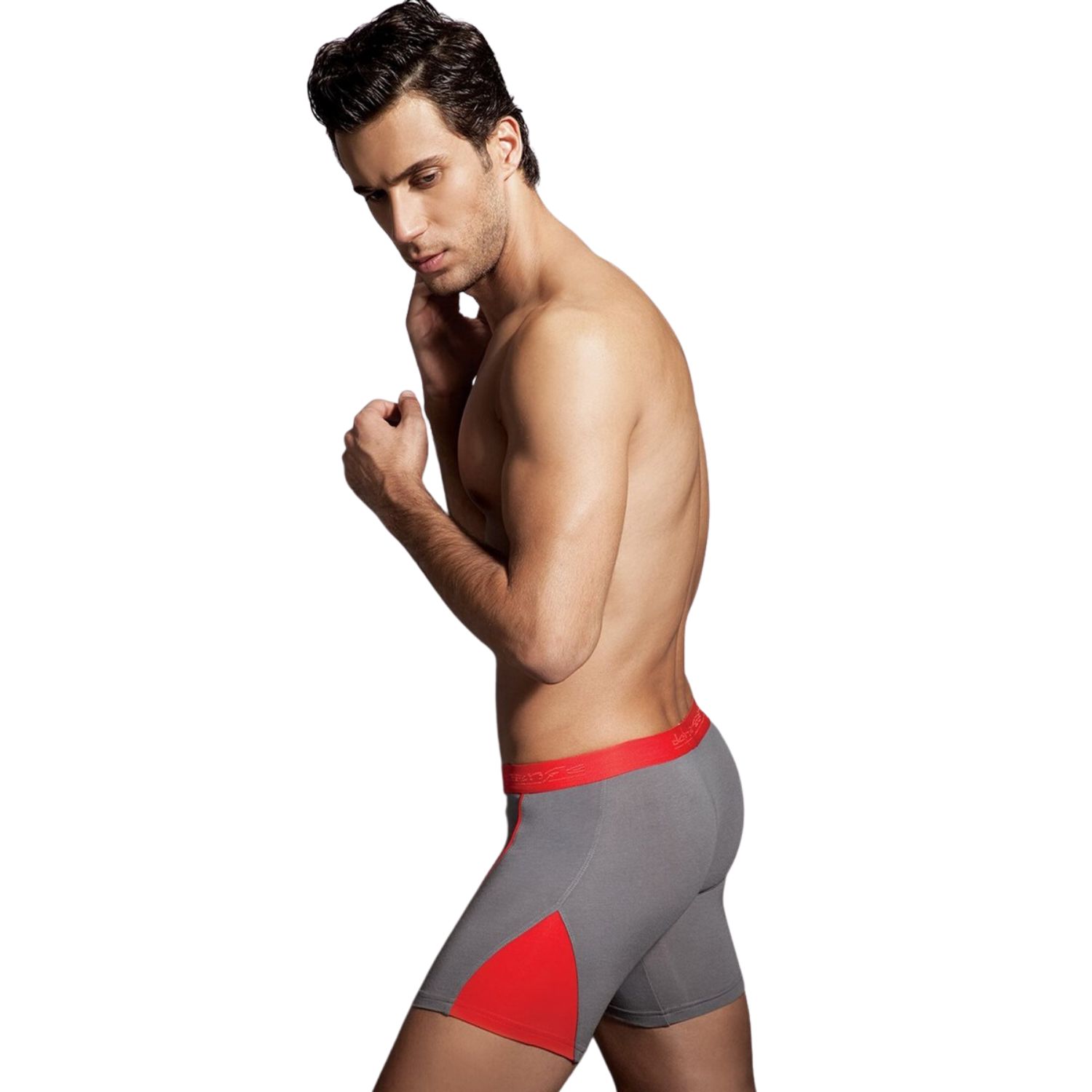 Удлинённые боксеры с ярким поясом и вставками по бокам Doreanse Modal Club 6