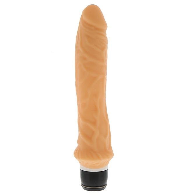 Телесный вибратор-реалистик PURRFECT SILICONE CLASSIC 8.5INCH - 21,5 см. 1