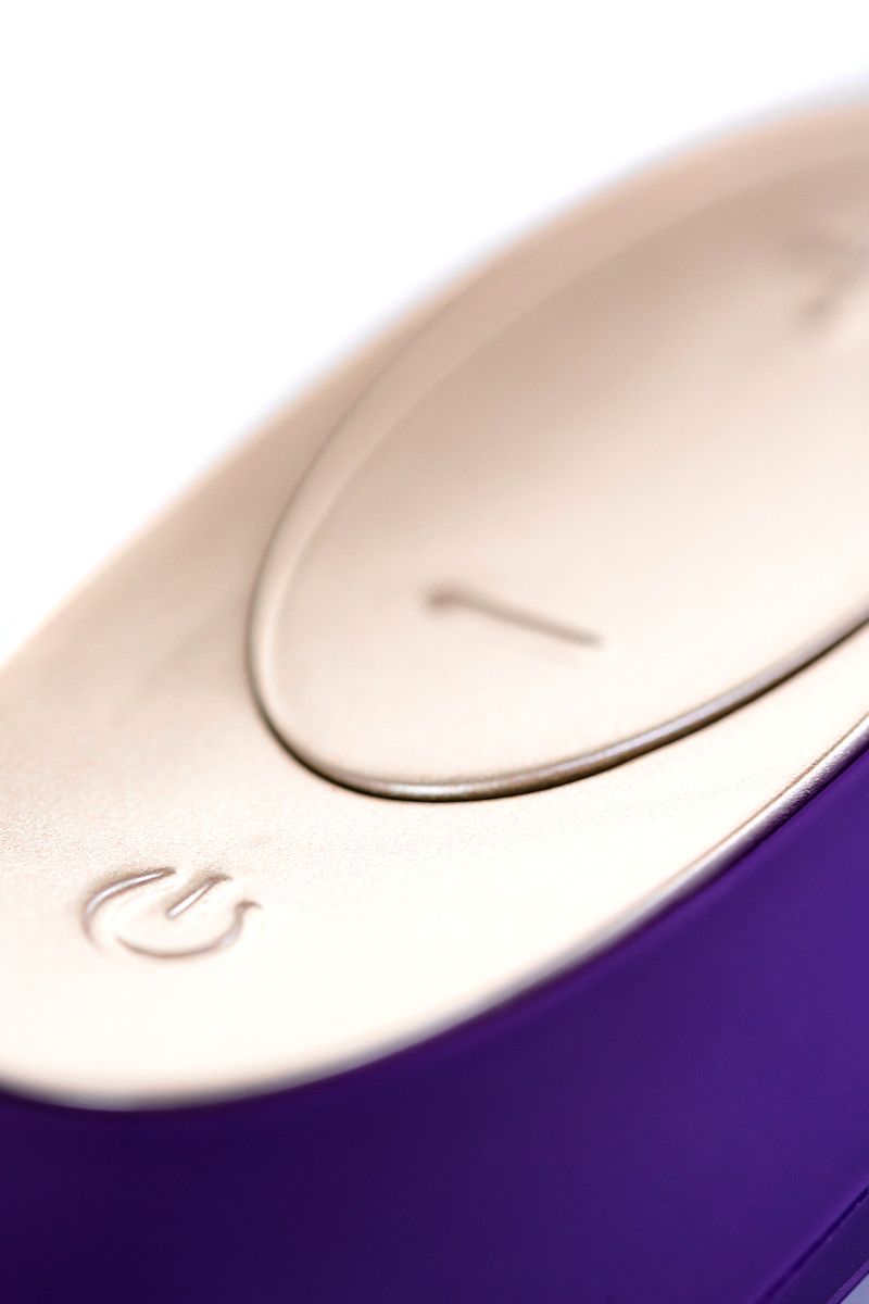 Фиолетовый вибратор для пар Satisfyer Double Plus Remote с пультом ДУ 11