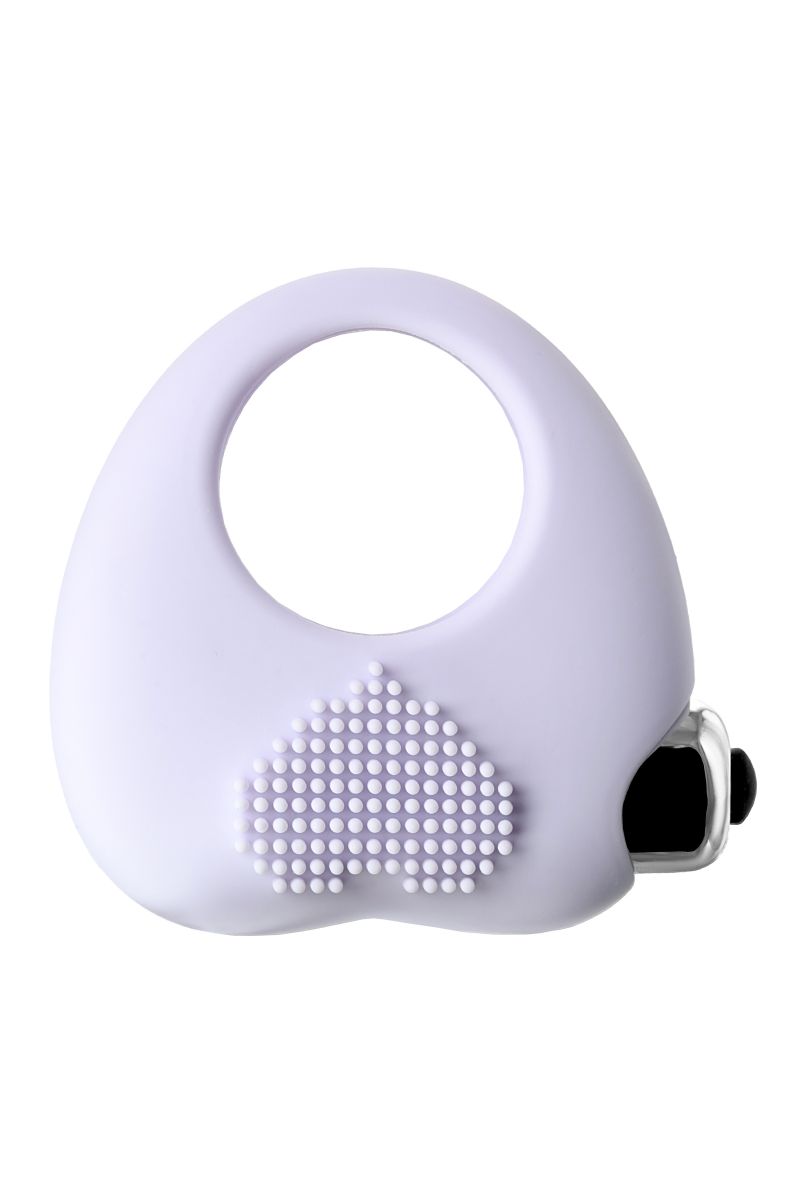 Белое виброкольцо для продления полового акта JOS MOYS 2