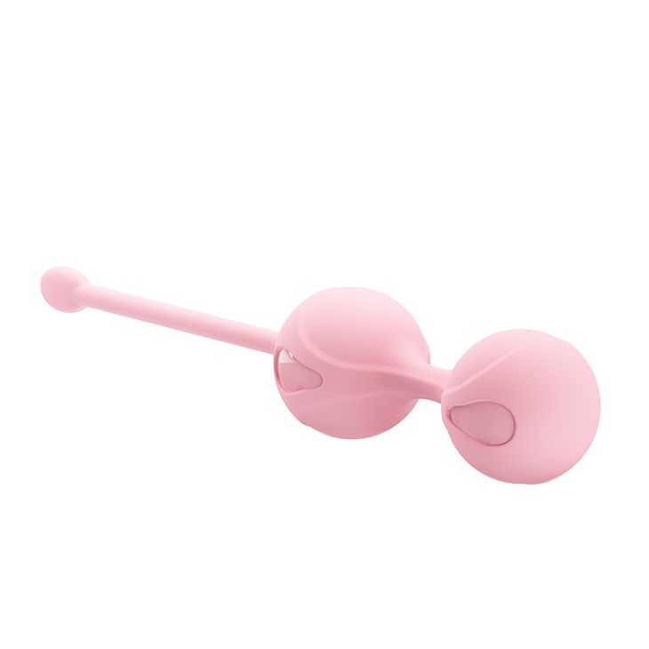 Нежно-розовые вагинальные шарики Kegel Tighten Up I 2