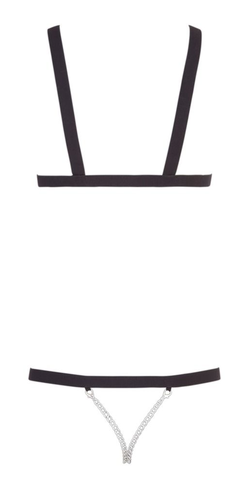 Эластичное боди с цепочками Bad Kitty Strap Body 4