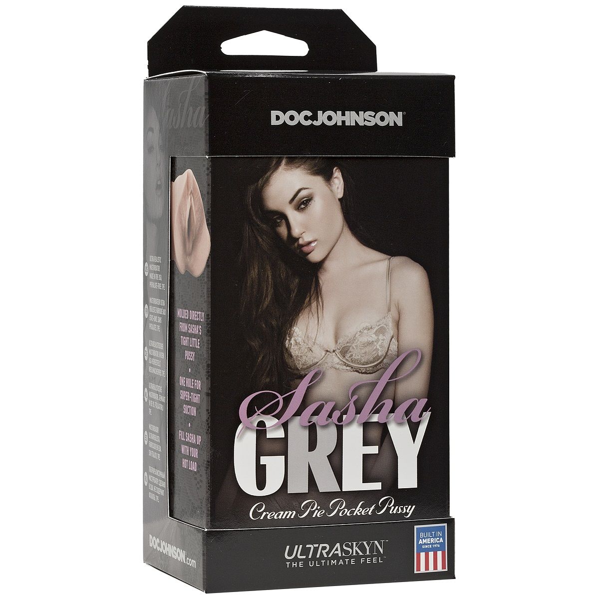 Мастурбатор-вагина Sasha Grey UltraSKYN Cream Pie Pocket Pussy 2