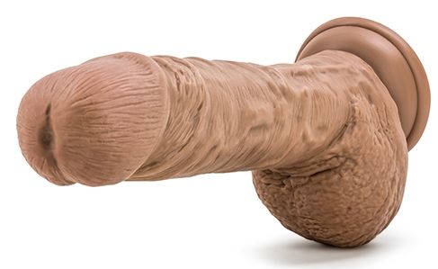 Смуглый фаллоимитатор Your Personal Trainer - 22,9 см. 3