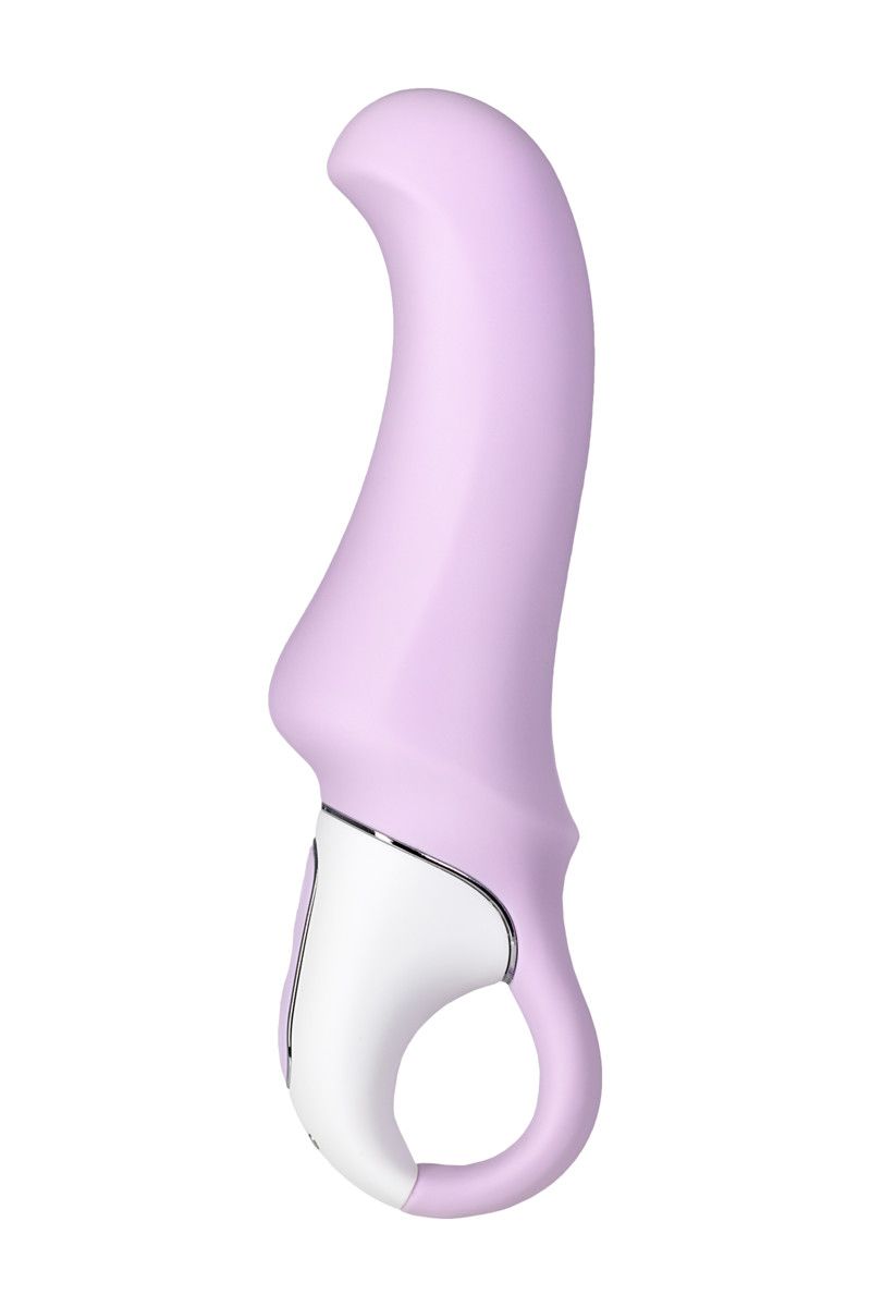 Сиреневый вибратор Satisfyer Charming Smile - 18,5 см. 6