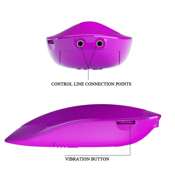 Мощное виброяйцо Naughty Egg с пультом управления и пульсацией 6