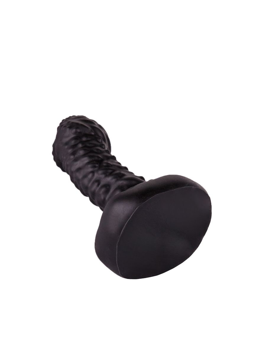 Чёрный плаг-массажёр для простаты - 7,2 см. 4
