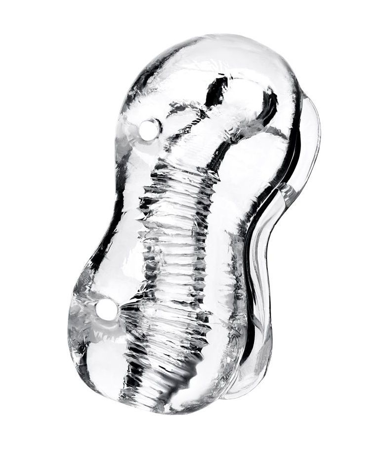 Прозрачный мастурбатор Lingam Indira 1