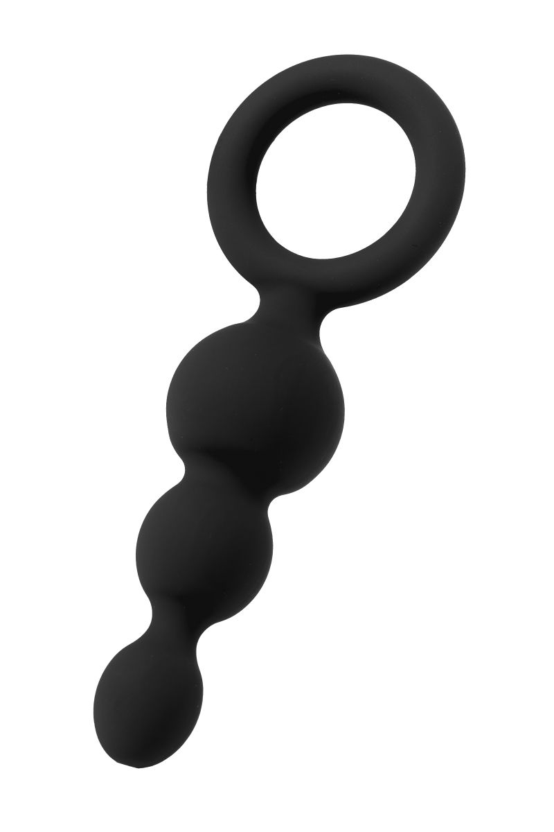 Набор чёрных анальных цепочек Satisfyer Booty Call 2