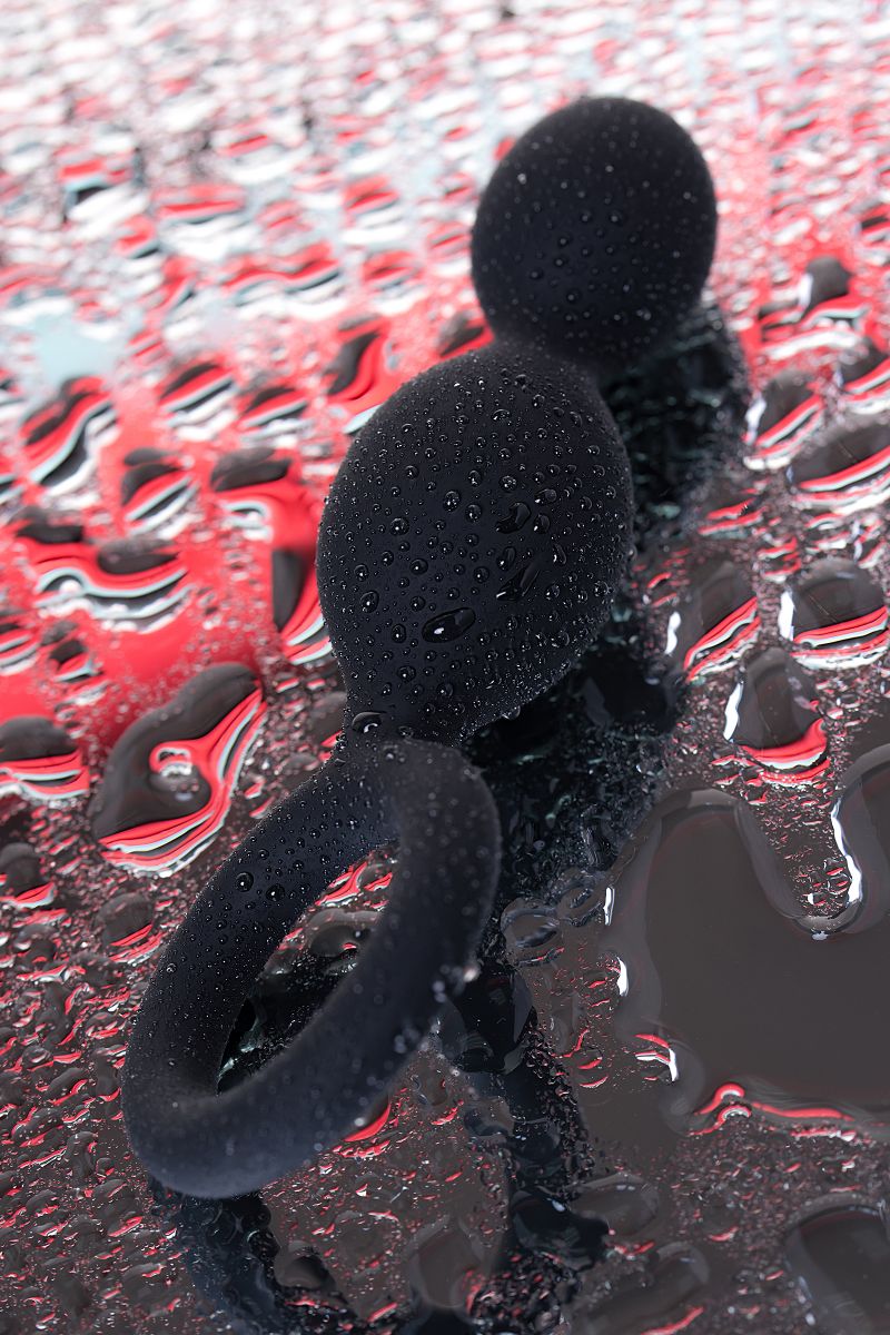 Набор чёрных анальных цепочек Satisfyer Booty Call 8