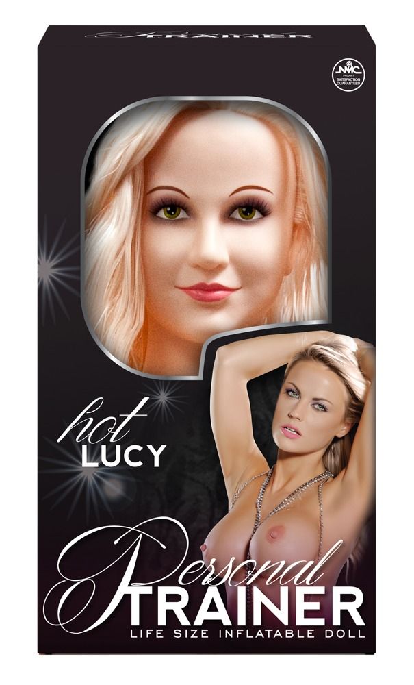 Надувная кукла с вибрацией и 2 любовными отверстиями Hot Lucy Lifesize Love Doll 1