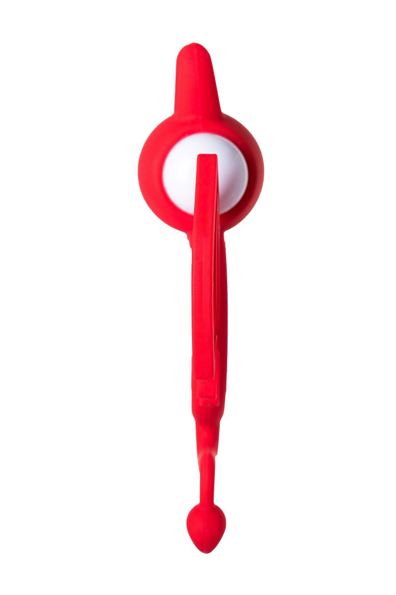 Красное эрекционное кольцо на пенис JOS COCKY DEVIL 4