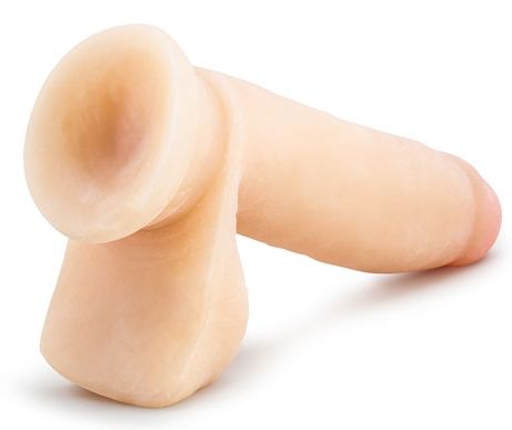Телесный фаллоимитатор 7 inch Sensa Feel Dildo - 17,8 см. 3