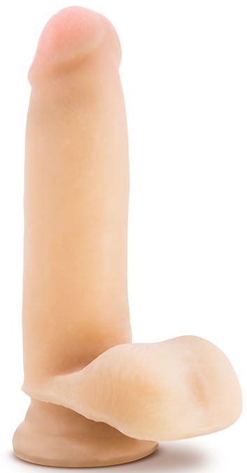 Телесный фаллоимитатор 7 inch Sensa Feel Dildo - 17,8 см. 1
