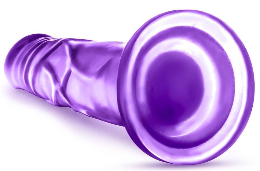 Фиолетовый фаллоимитатор Sweet n Hard 5 - 19 см. 3