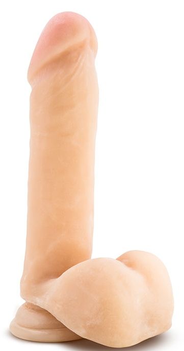 Телесный фаллоимитатор 8 Inch Sensa Feel Dildo - 20,3 см. 1