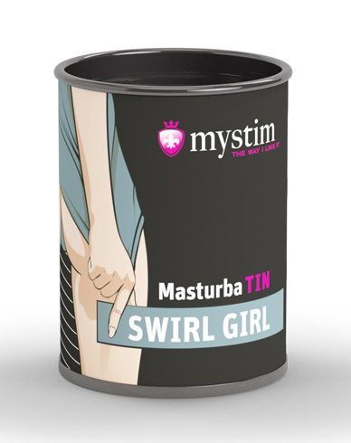 Компактный мастурбатор MasturbaTIN Swirl Girl 2