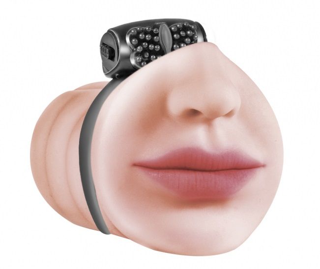 Мастурбатор-ротик с виброкольцом Satisfaction Beloved 1