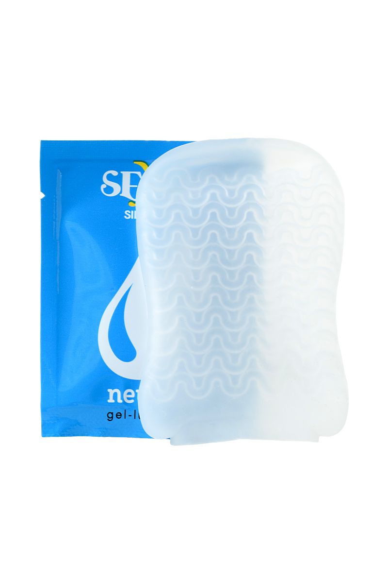 Белый мастурбатор A-Toys Pocket Wavy 3