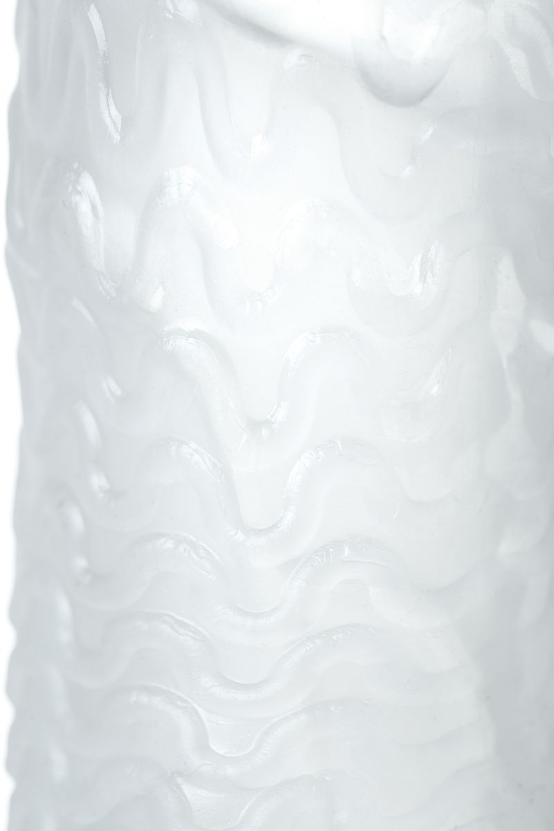 Белый мастурбатор A-Toys Pocket Wavy 8