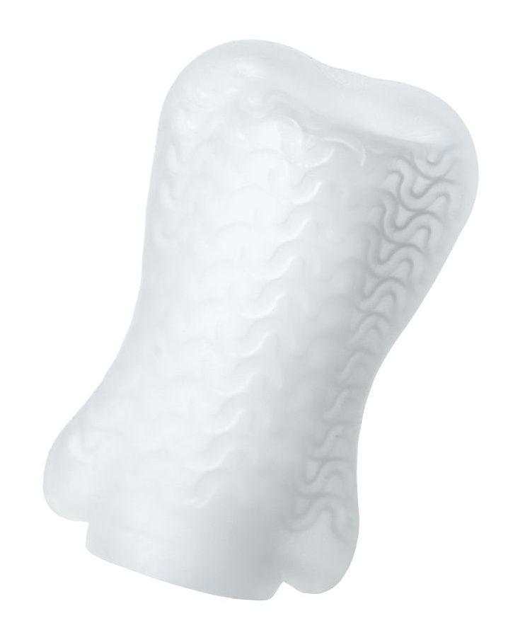 Белый мастурбатор A-Toys Pocket Wavy 1