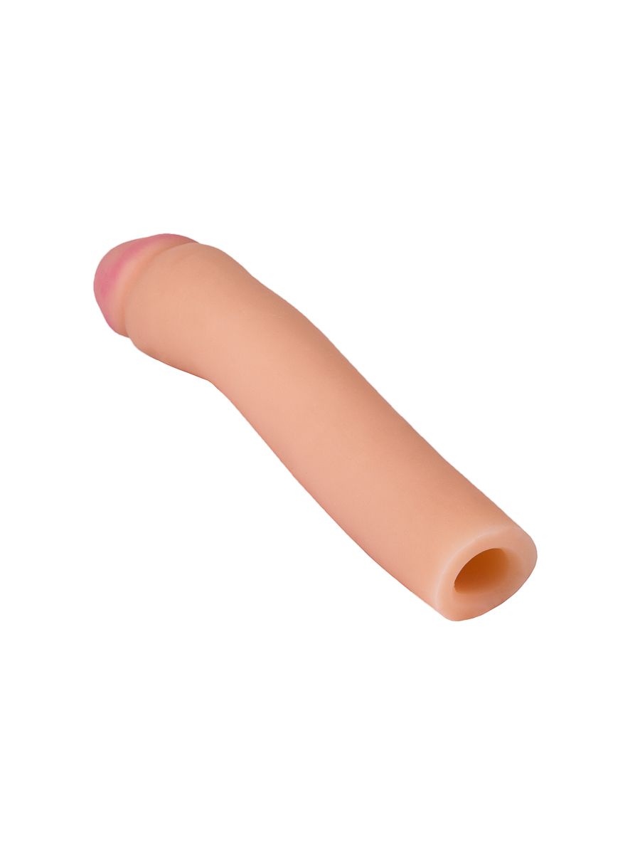 Телесная насадка для удлинения фаллоса - 19 см. 4