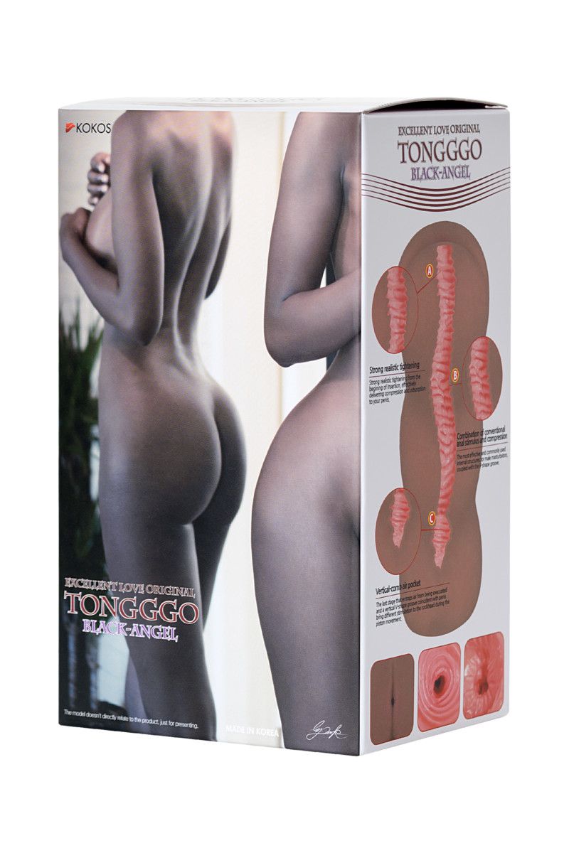 Мастурбатор-анус TONG GGO Black Angel 4