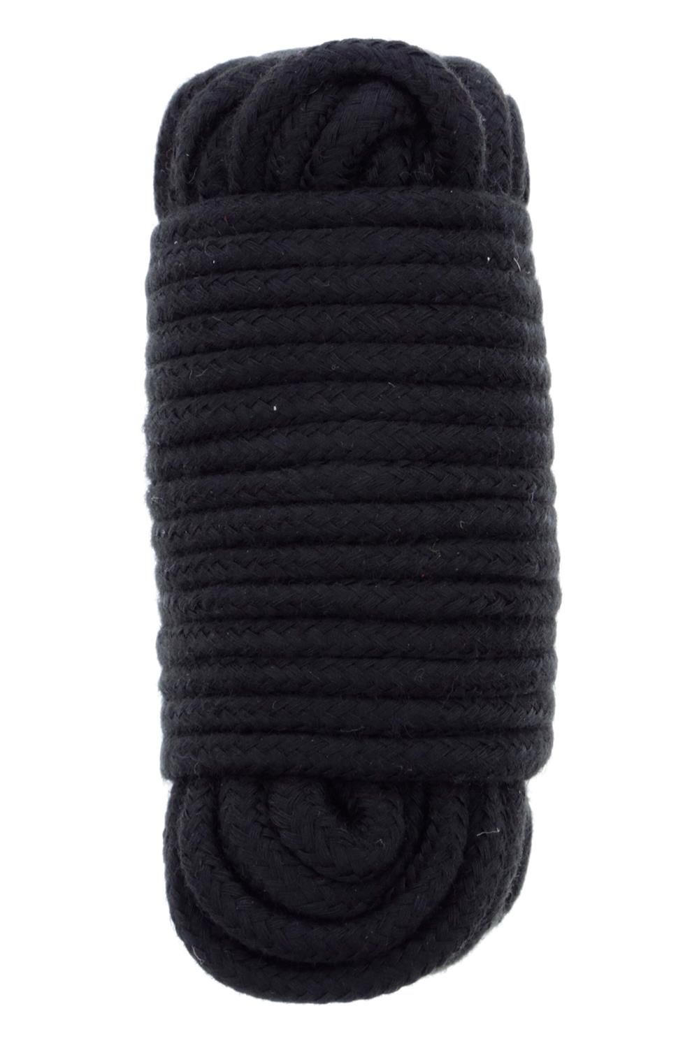 Черная веревка для связывания Love Rope - 10 м. 1