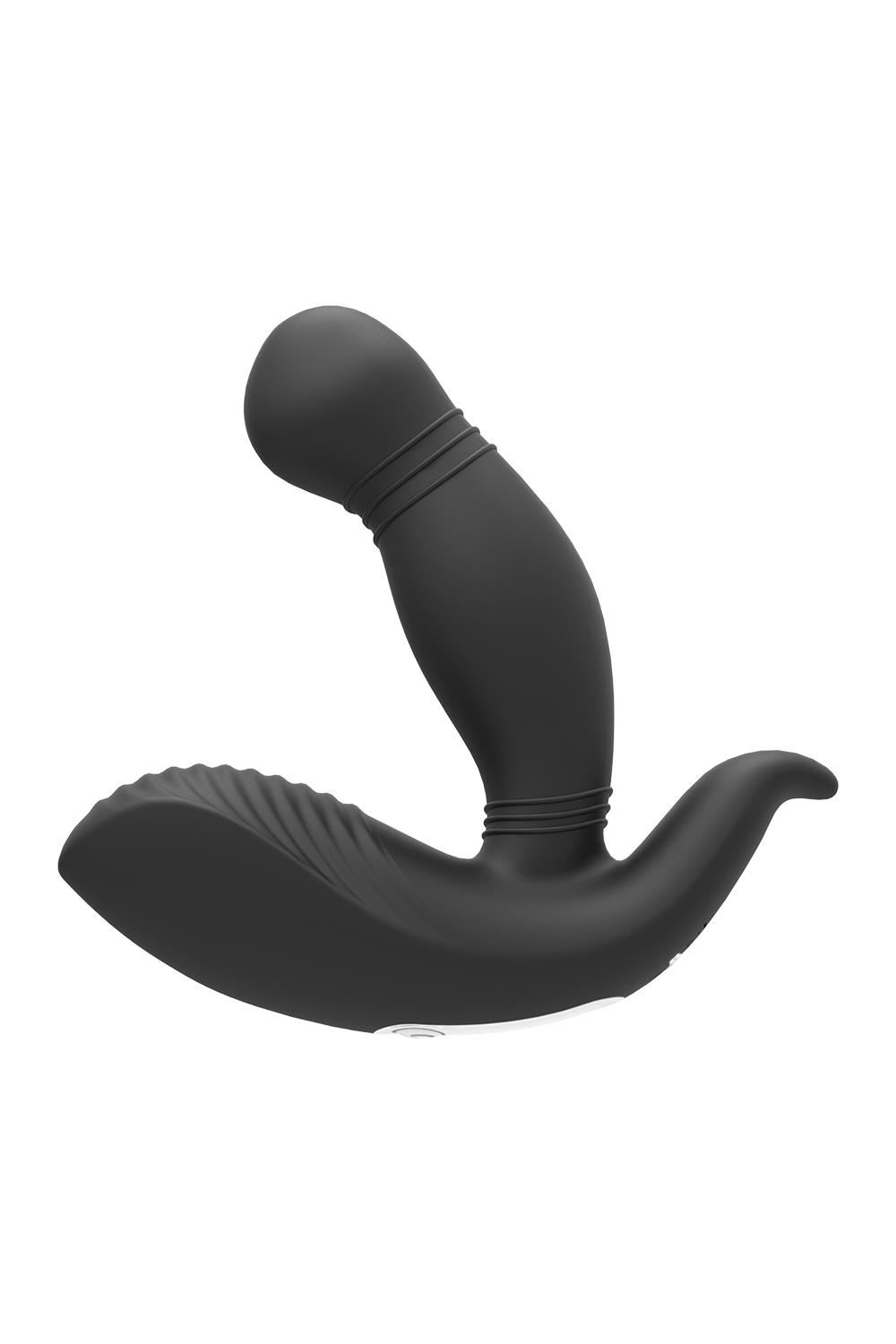 Черный вибромассажер простаты Prostate Hero 3