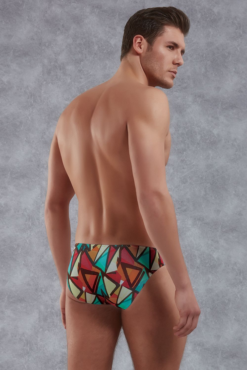 Мужские трусы с геометрическим принтом Doreanse Prisma 4