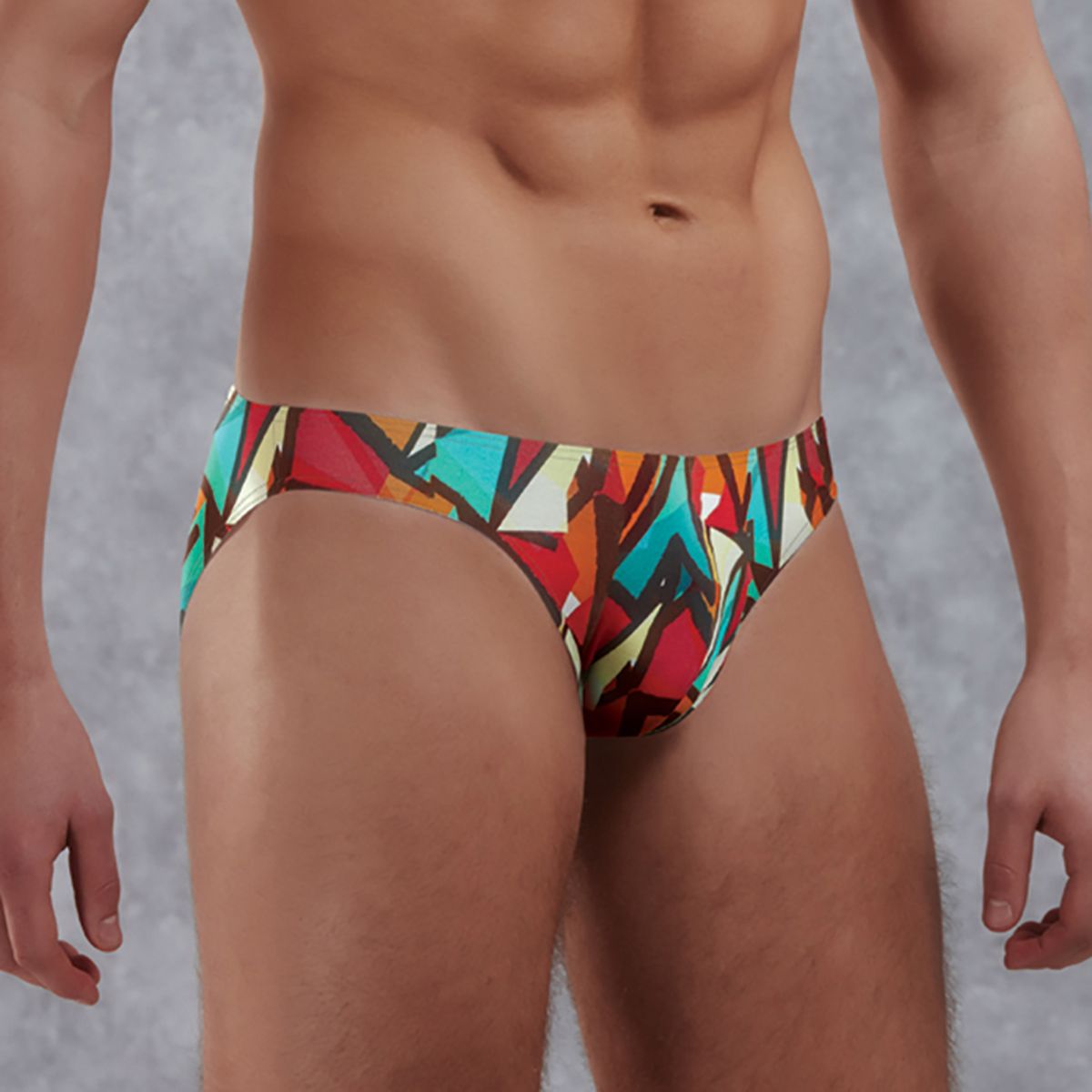 Мужские трусы с геометрическим принтом Doreanse Prisma 1