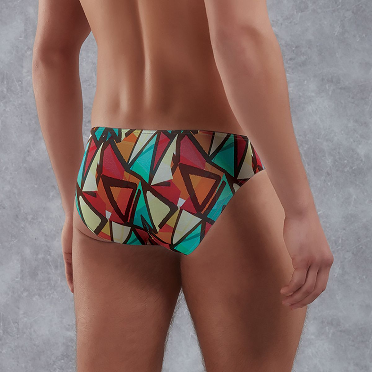 Мужские трусы с геометрическим принтом Doreanse Prisma 2