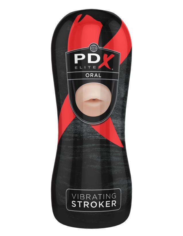 Мастурбатор-ротик Vibrating Oral Stroker 2