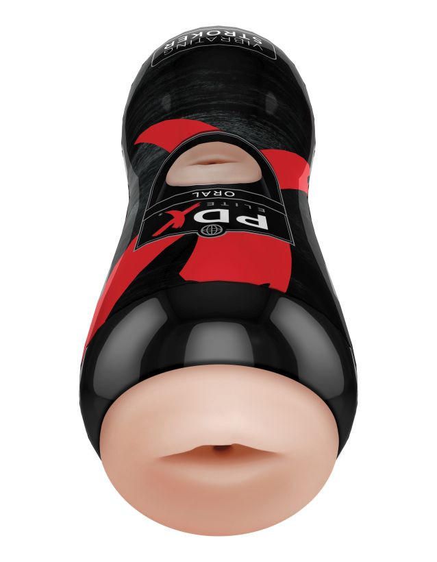 Мастурбатор-ротик Vibrating Oral Stroker 1