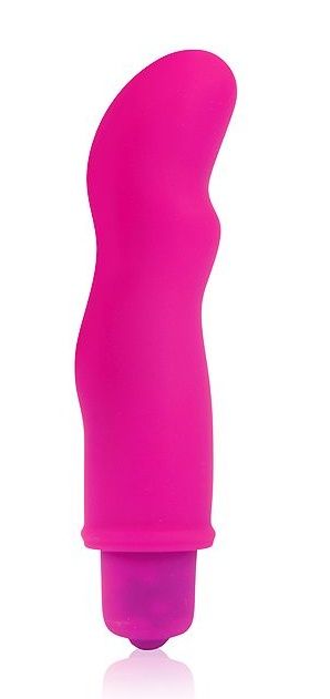 Розовый фантазийный вибромассажер Cosmo - 11,5 см. 1