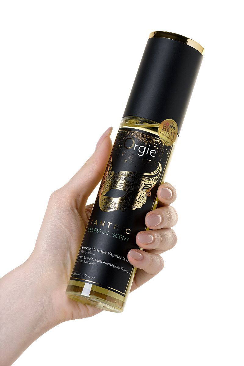 Растительное массажное масло Orgie Tantric Celestial Scent - 200 мл. 4