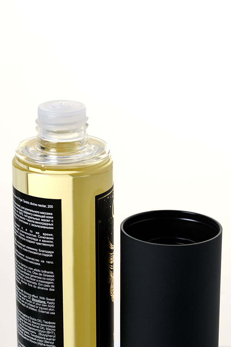 Растительное массажное масло Orgie Tantric Divine Nectar - 200 мл. 5