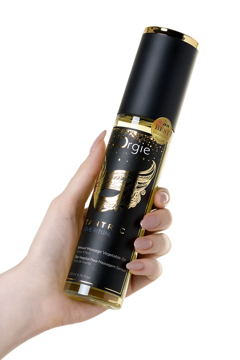 Растительное массажное масло Orgie Tantric Love Ritual - 200 мл. 4