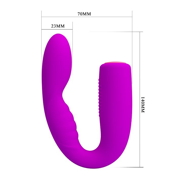 Лиловый гнущийся вибромассажер Quintion - 14 см. 4