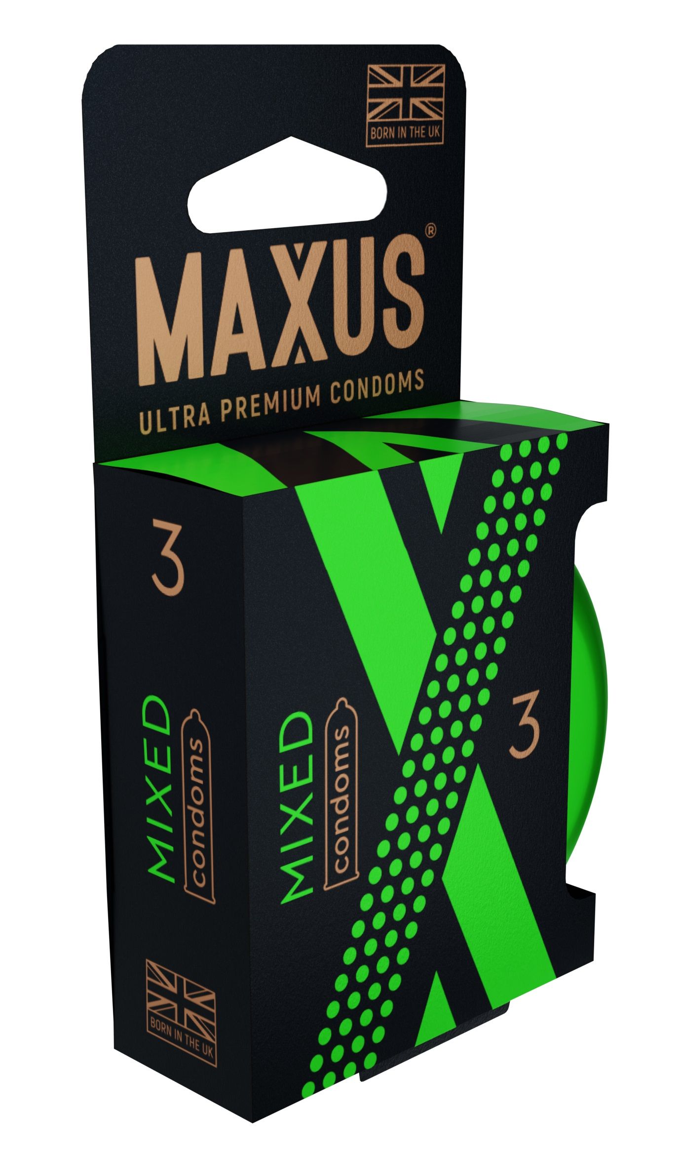 Презервативы в железном кейсе MAXUS Mixed - 3 шт. 2