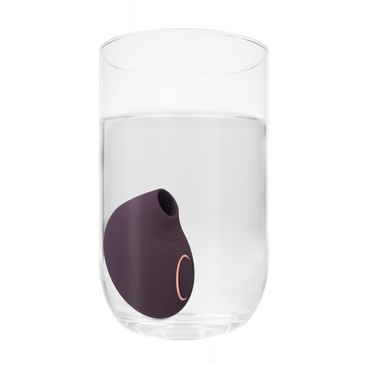 Фиолетовый клиторальный вакуум-волновой массажер Irresistible Seductive 4