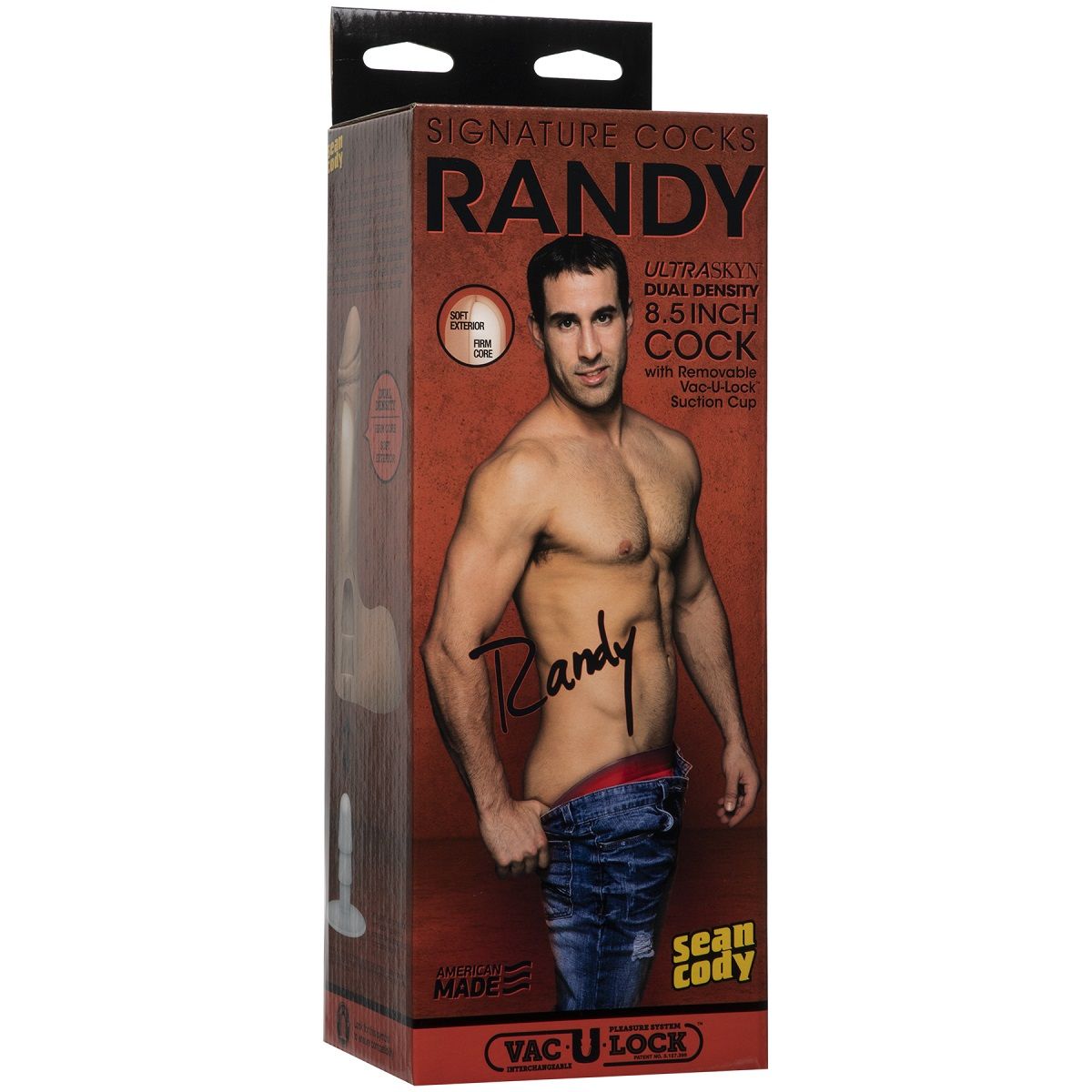 Фаллоимитатор с мошонкой Randy 8.5" ULTRASKYN Cock - 21,6 см. 4