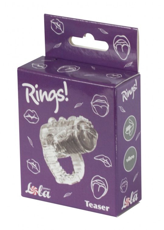 Прозрачная насадка на язык Rings Teaser 2