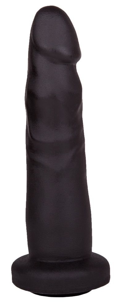 Черный анальный фаллоимитатор - 13 см. 1